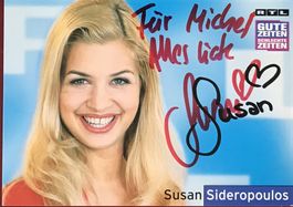 Susan Sideropoulos Autogramm signiert Foto 10x15cm