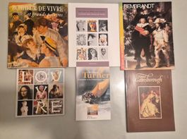6 livres de peinture - Grands peintres