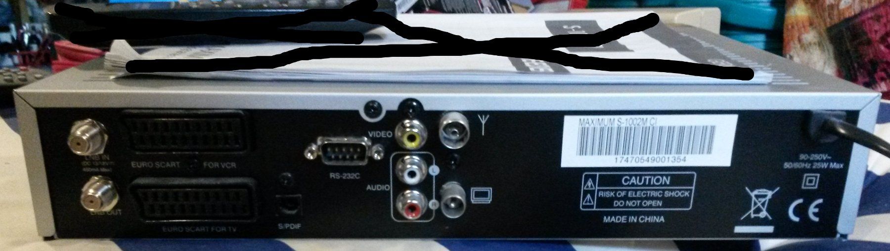 Receiver: Maximum S-1002M CI Digital Satellite Receiver – Gebraucht aus Widnau von El_Capitan5 1