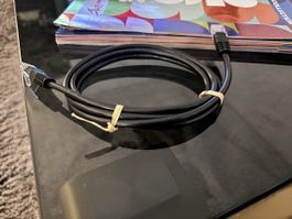 Netzwerkkabel RJ45 Ethernet LAN Kabel schwarz Zustand gut