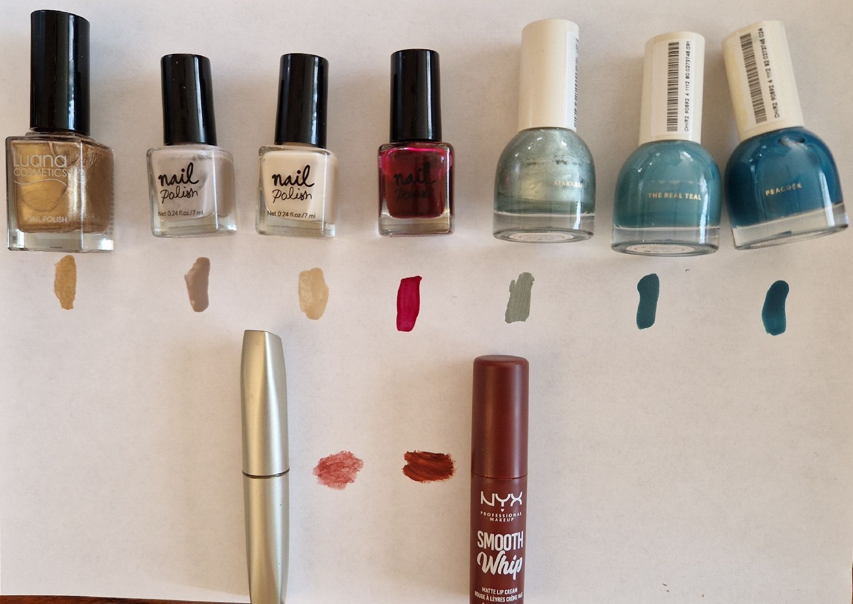 Nagellack: 8 Nagellacke + Mascara & Lippenstift – Gebraucht aus Oberengstringen von Sheera7 5