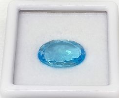 Topaze 12x9 mm 4.78 ct - Valeur 100.- Fr