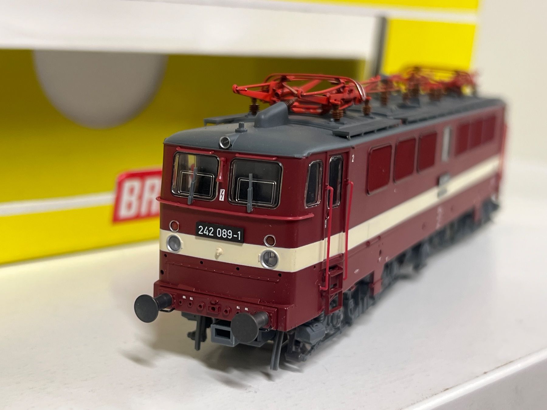 Brawa Modellini di ferrovie: Brawa DR 242 H0/AC 0231 – Nuovo e nell'imballaggio originale da Geroldswil venduto da TopTrain54 3
