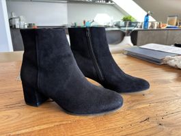 HOGL - Bottines en cuir noir - 39