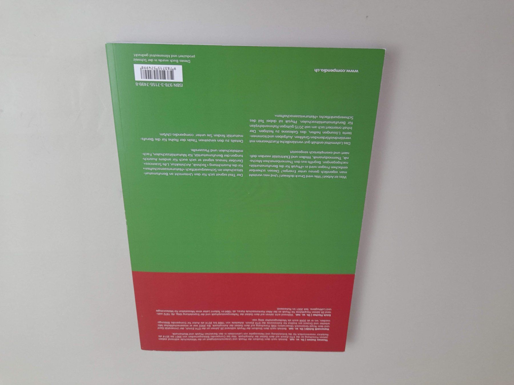 Bücher: COMPENDIO Physik für die BM – Gebraucht aus Liebefeld von Restwert_Liebefeld 1