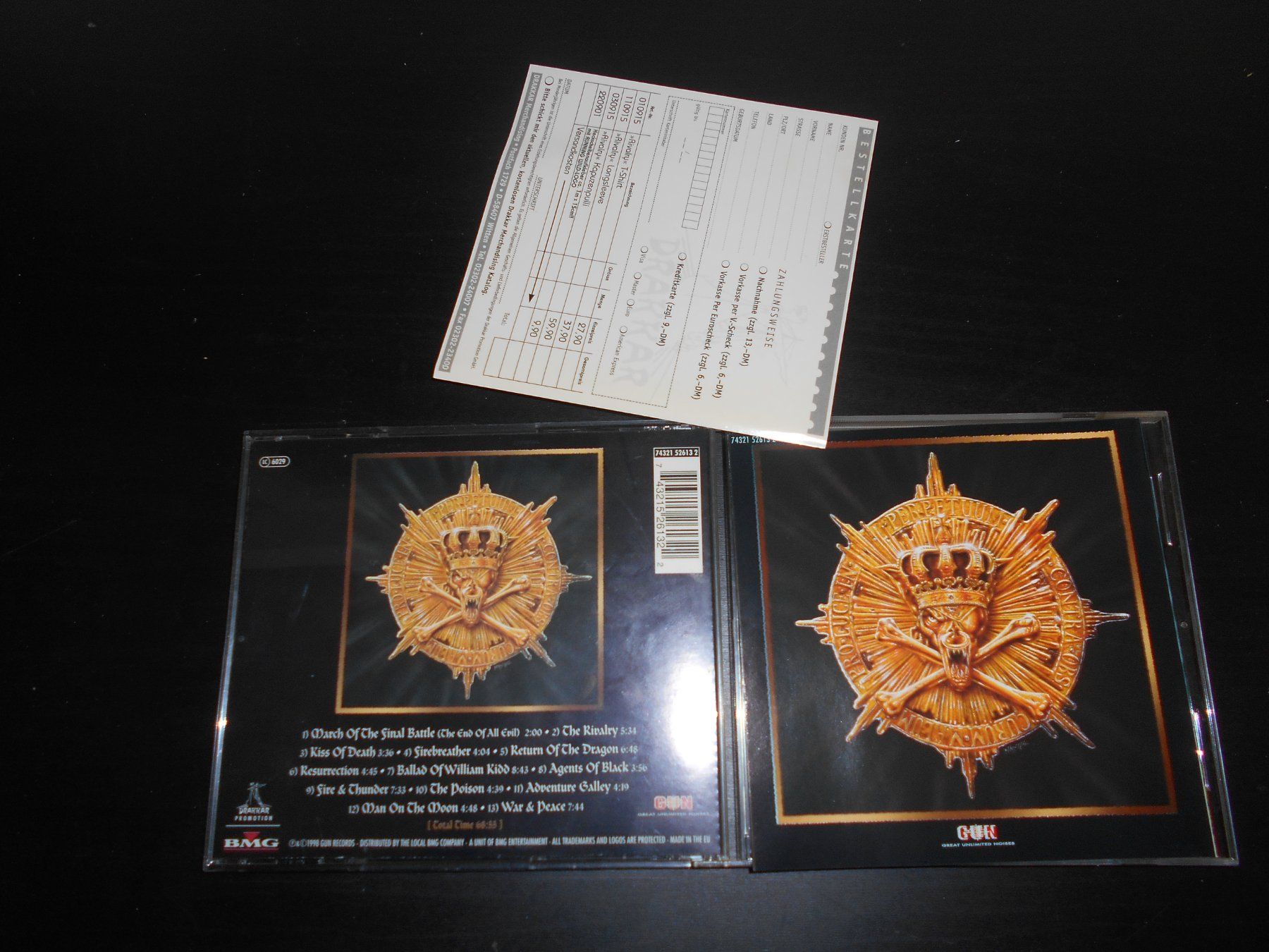CD: Running Wild – The Rivalry / 1998 – Usato da Aarberg venduto da witchhunter01 1