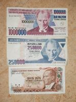 Lot Banknoten Türkei