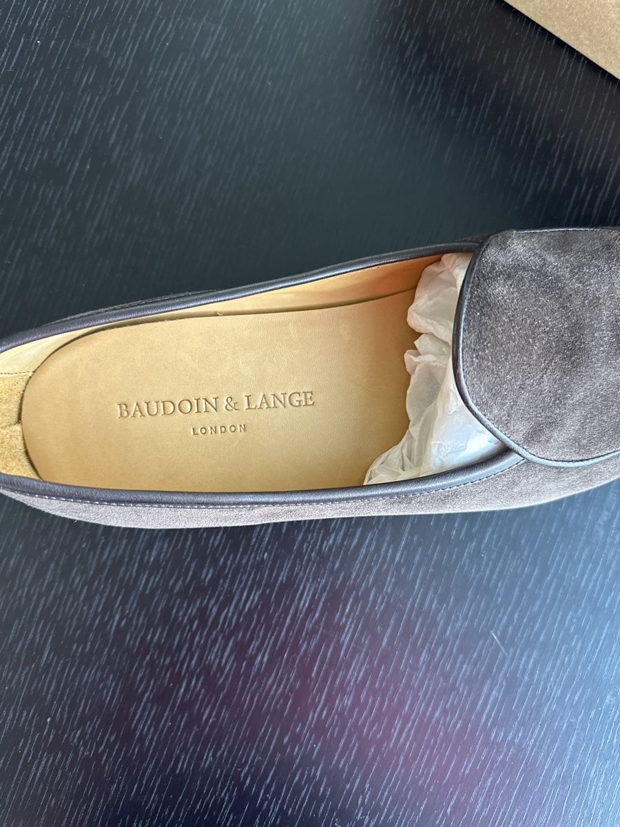 Lange Chaussures hommes: Baudoin & Lange Shoes Size 44 – Neuf (Voir description) à Cologny par pichi26 5