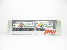 AWM H0 5512-2 MAN Hängerzug GESUKO Kühlspedition
