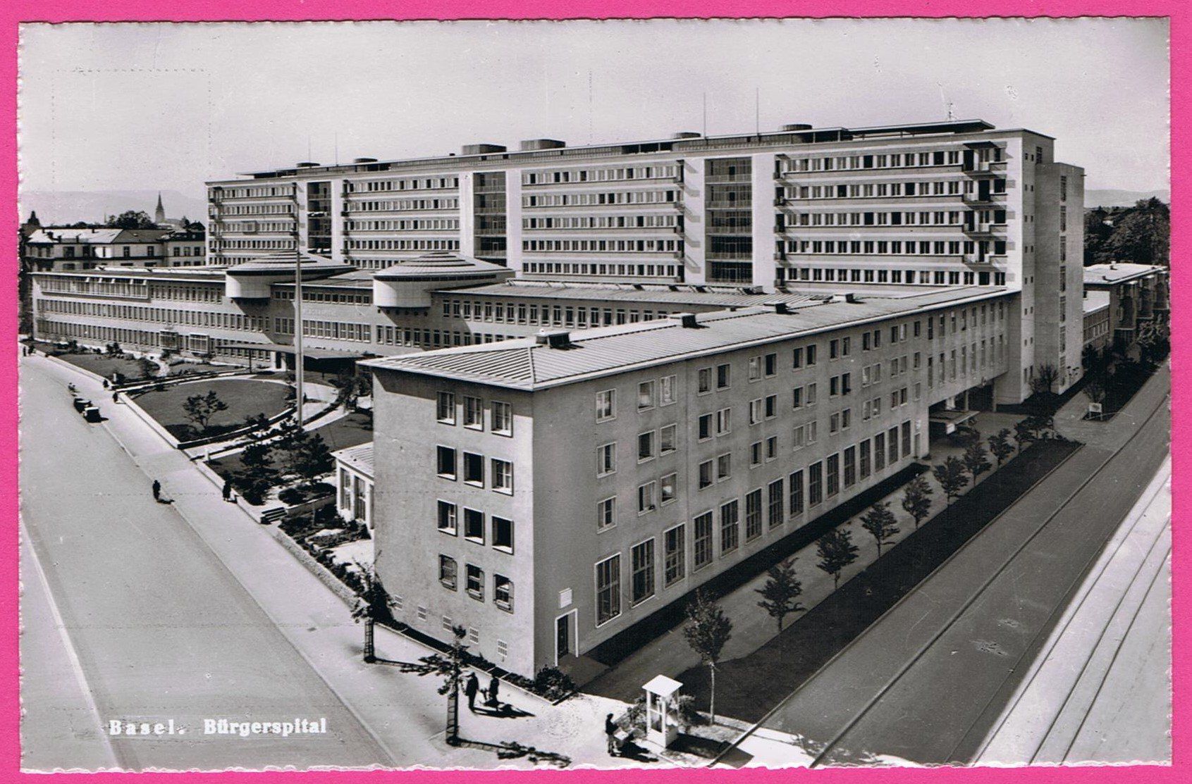 Cartoline postali: Basel Bürgerspital – Usato da Einsiedeln venduto da dillie