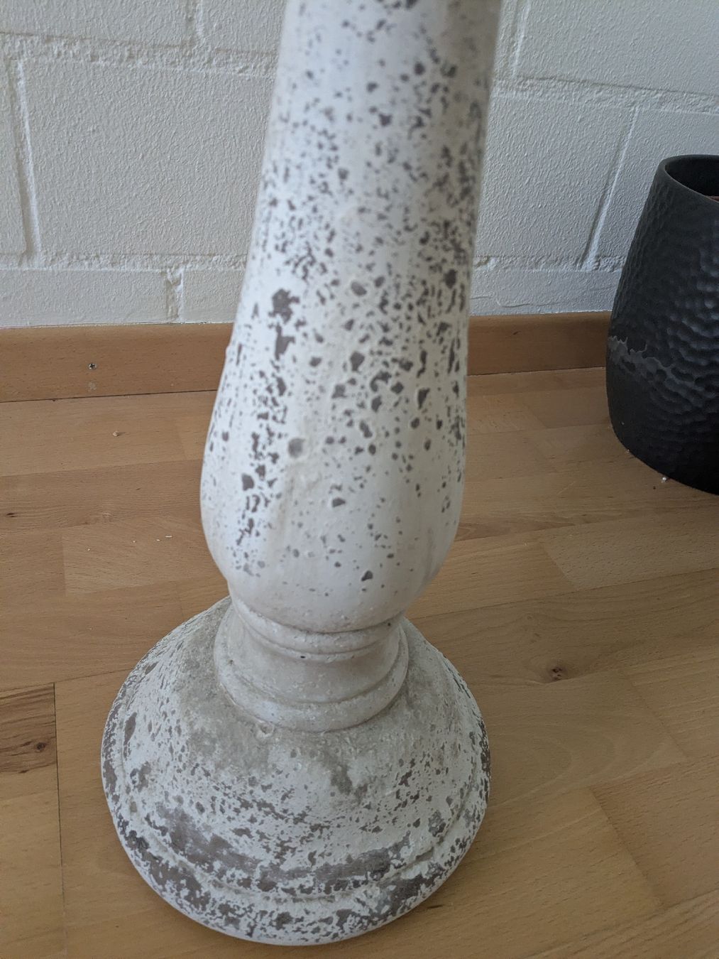 Portacandele: Kerzenständer/Säule aus Gips, Shabby Chic Stil  – Usato da Niederweningen venduto da Karin7777 1