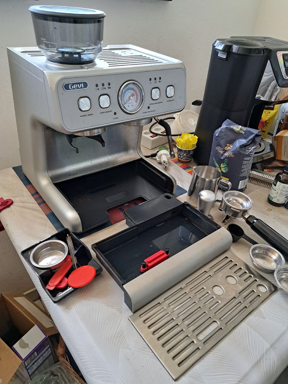 Macchine per caffè & Macchine per espresso: GEVI Espresso Masine CM5020DE-GS – Nuovo (secondo la descrizione) da Herisau venduto da leuchter7 5