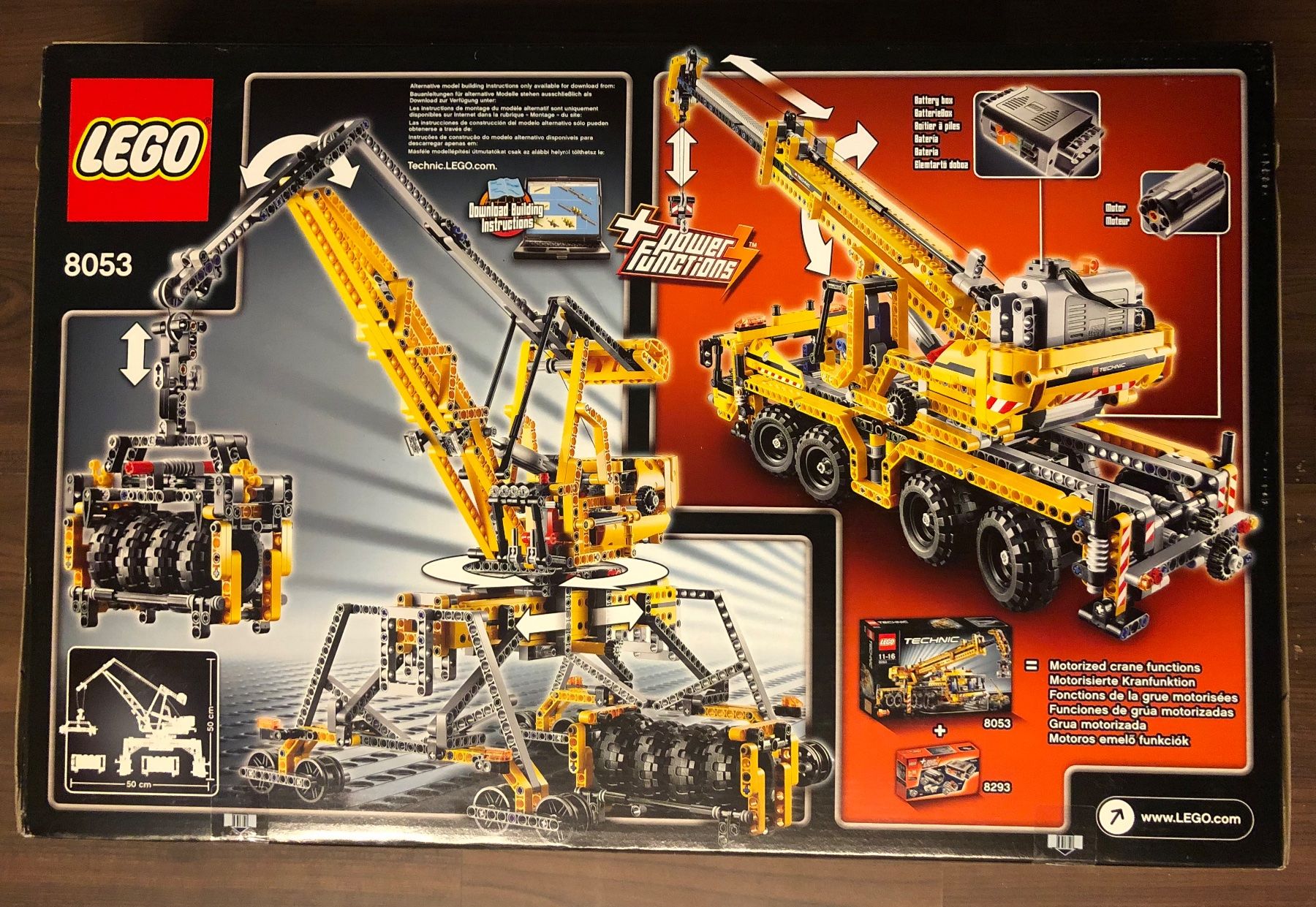 Lego Giocattoli: LEGO Technic 8053 Mobiler Kran Mobile Crane NEU & OVP – Nuovo e nell'imballaggio originale da Unterseen venduto da Wue411 1