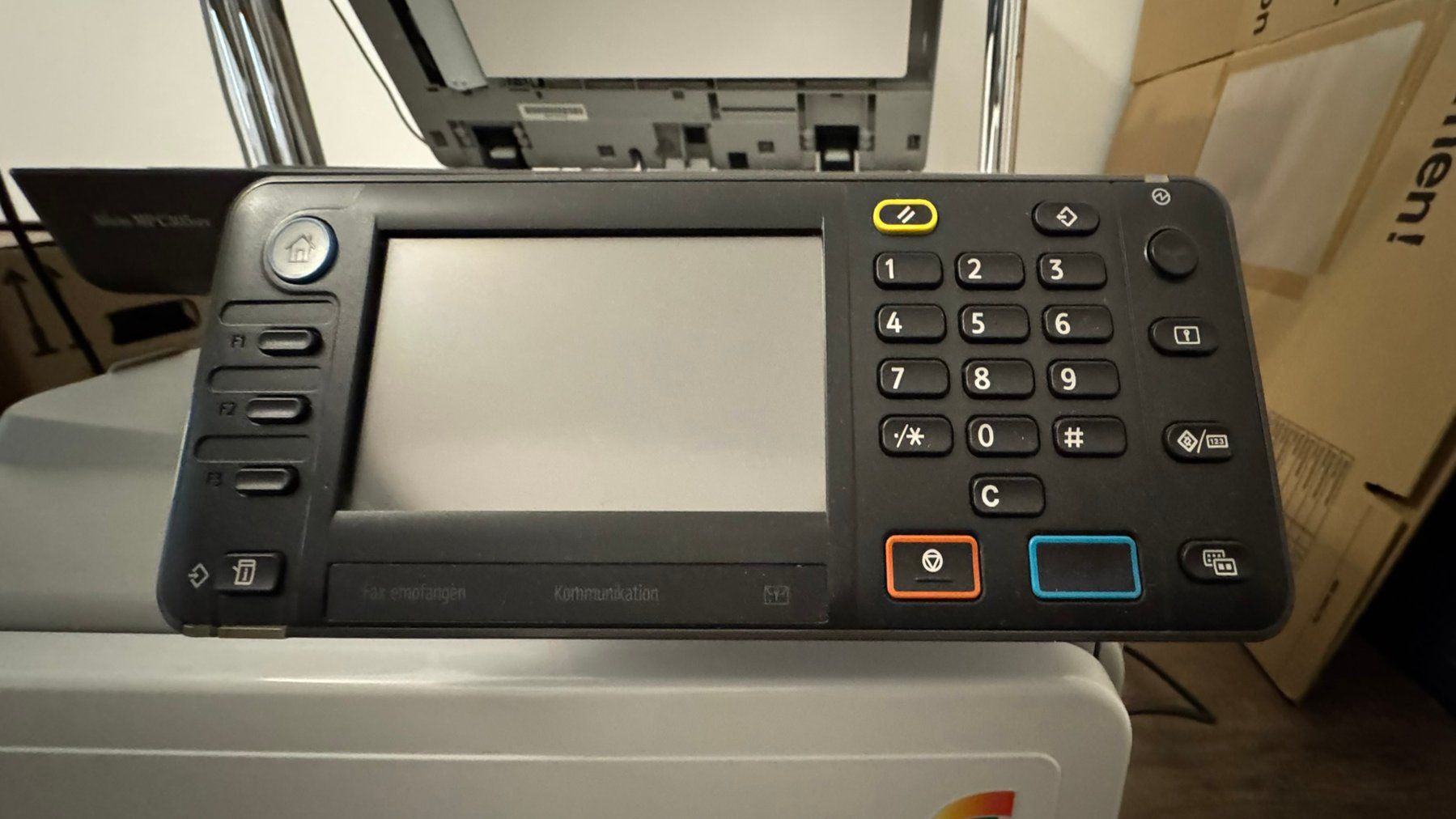 Ricoh Drucker: Ricoh Multifunktionsdrucker, Drucker/Scanner/Kopierer/Fax – Gebraucht aus Möhlin von peti_B 4