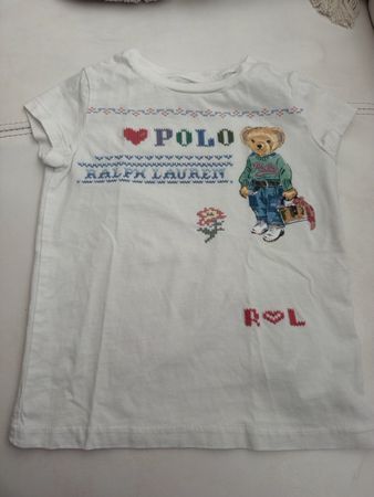 Polo Ralph Lauren  Bear T-Shirt  size 110 