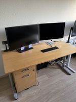 IKEA GALANT Schreibtisch 160x80 cm mit Container