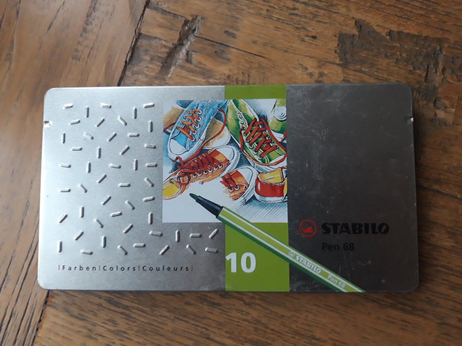 Stabilo Stylos & Marker: Blechdose Stabilo Stifthalter leer – D'occasion à Feuerthalen par tanatha_st