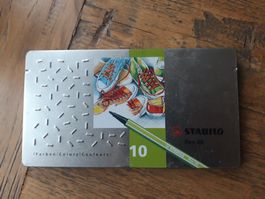 Blechdose Stabilo Stifthalter leer