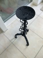Rustikaler Kerzenständer aus Schmiedeeisen ca. 50cm