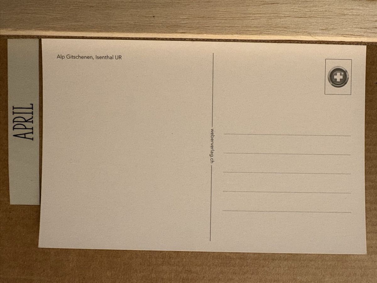 Cartoline postali: AK von Alp Gitschenen Isenthal – Nuovo (secondo la descrizione) da Rümlang venduto da Kartenpost1 1