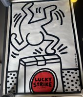 Affiche Keith Haring 1987 originale