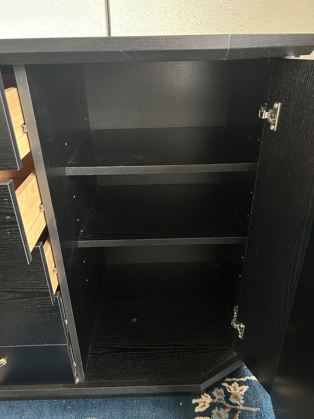 Kommoden: Sideboard schwarz mit Schubladen – Gebraucht aus Murten von zia_6czz 4