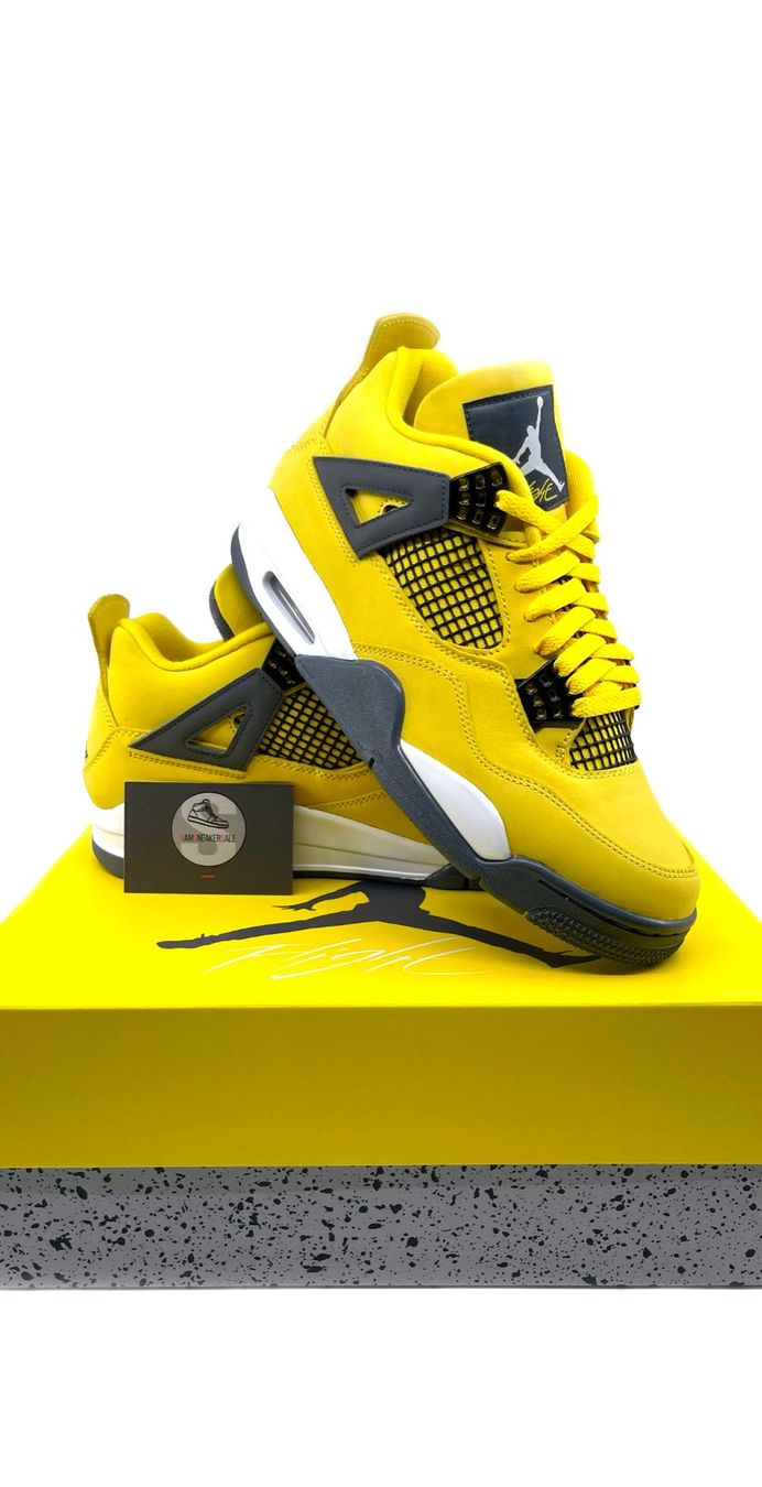 Jordan Scarpe da uomo: Jordan 4 Retro Lightning Grösse EU 42 – Nuovo e nell'imballaggio originale da Küsnacht ZH venduto da SamSneakerSale 1