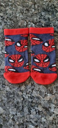 Kindersocken Marvel Spiderman blau rot Grösse 27-30