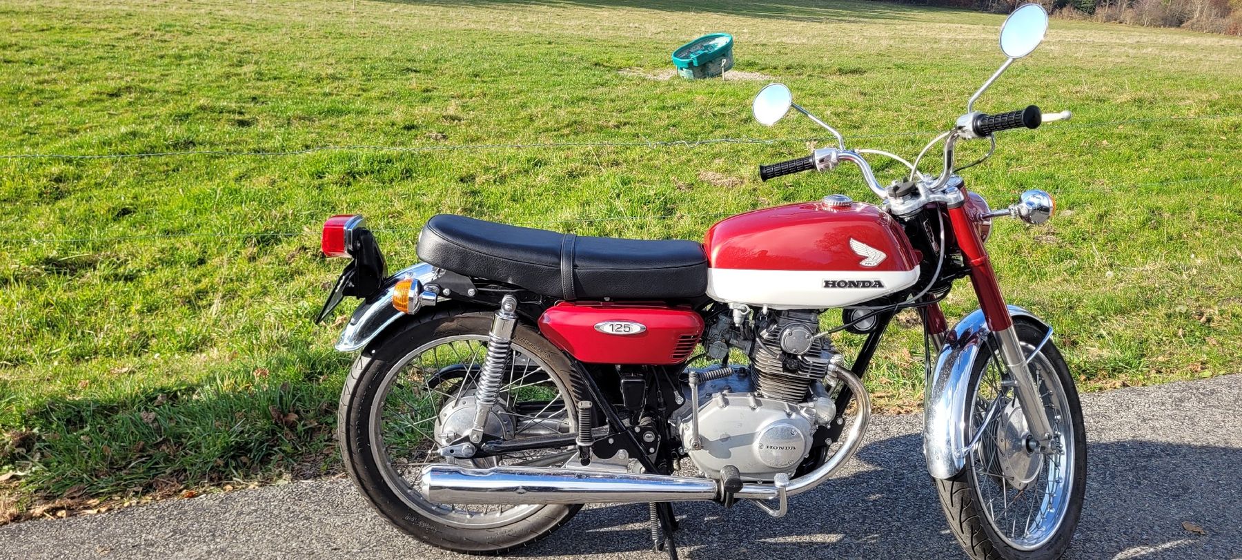 Strasse: Honda CB125 K4 intégralement restauré – Gebraucht aus Lausanne von fefc.eu 4