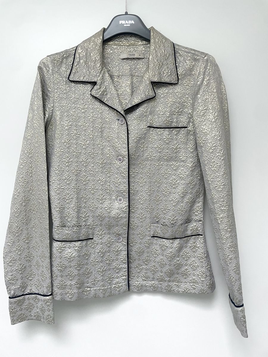 Prada Camicette: Prada Vintage Jacket/ Blouse – Usato da Stäfa venduto da Nicole093 1