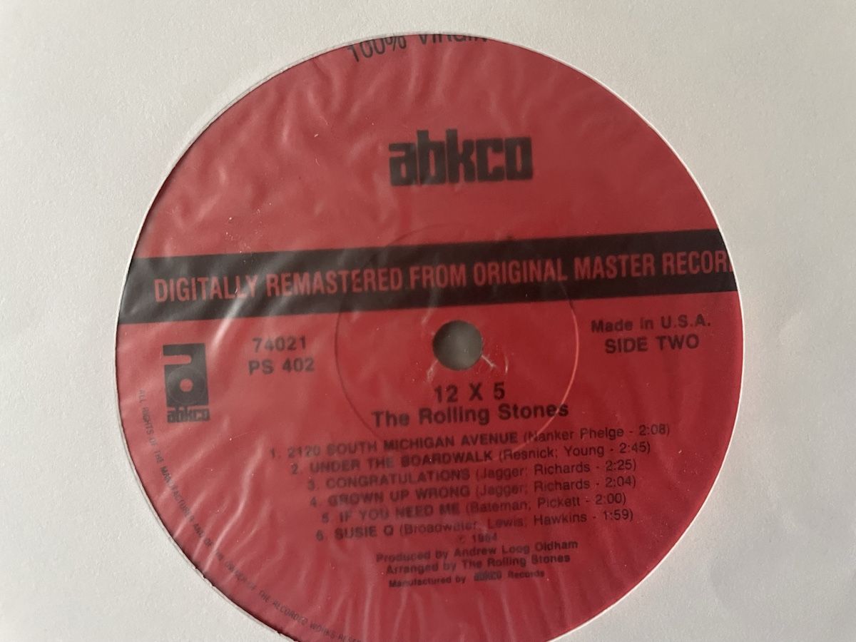 Dischi in vinile: Rolling Stones - 12x5 - Vinyl LP  – Usato da Olten venduto da Bluespapst 2