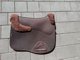 Lammfellschabracke braun