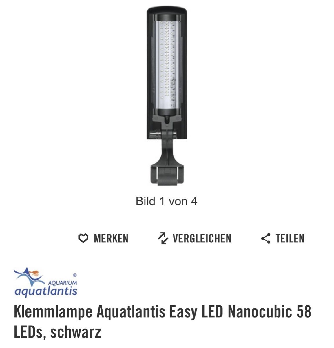 Lampade: Aquatlantis LED Aquarium Beleuchtung – Nuovo (secondo la descrizione) da Luzern venduto da ariazalea 1