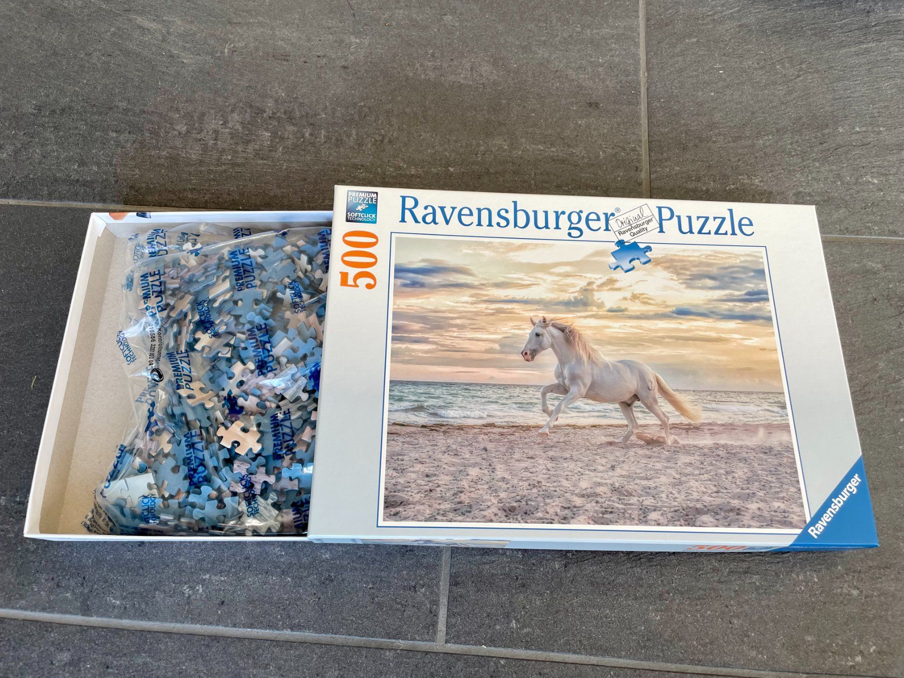 Ravensburger Puzzles: Ravensburger Puzzle Pferd 500 Teile – Gebraucht aus Boppelsen von conaca