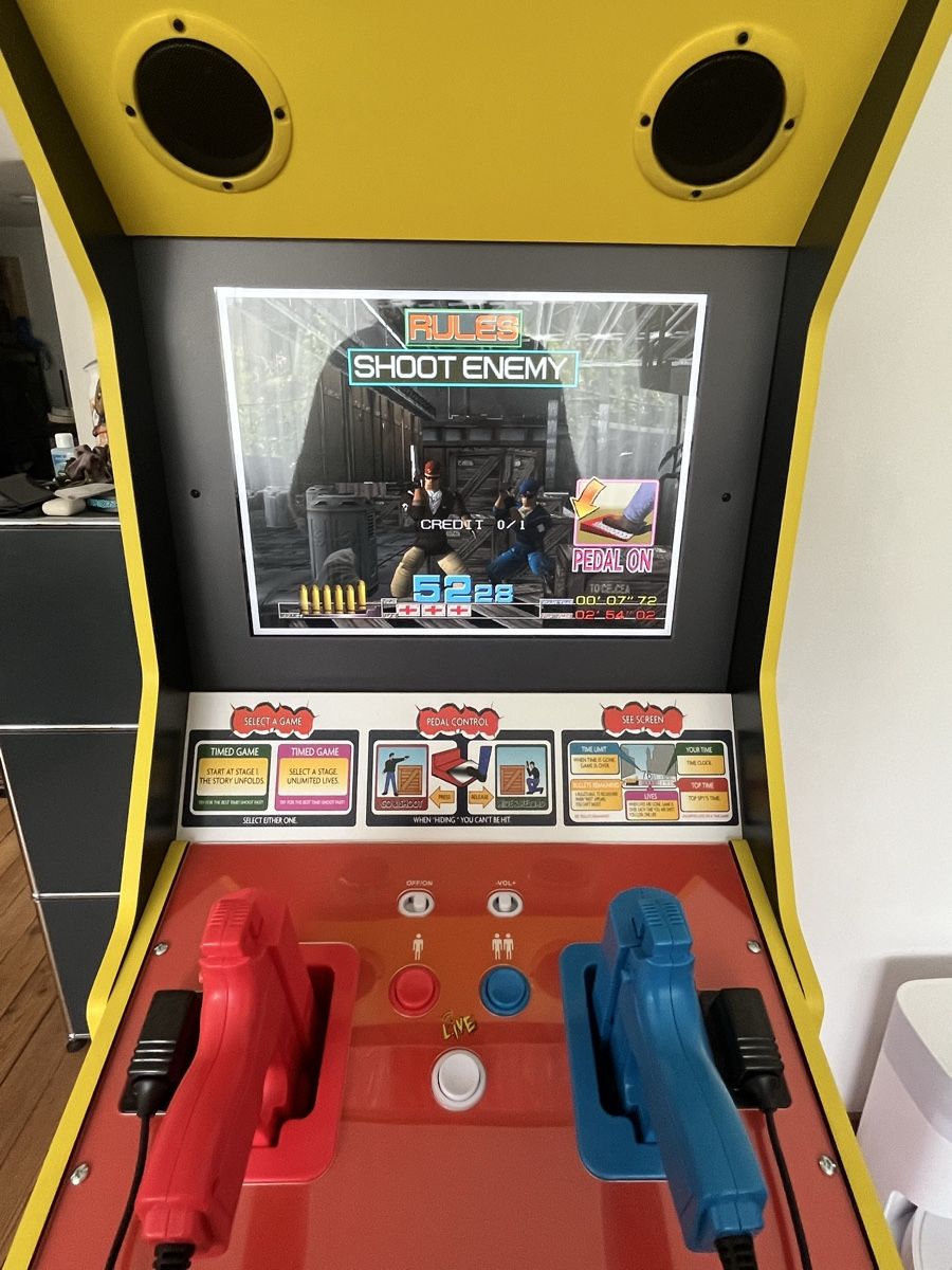 Slot Machine: Arcade 1Up Time Crisis Deluxe NEUWERTIG – Nuovo (secondo la descrizione) da Grosshöchstetten venduto da lox_287b 1