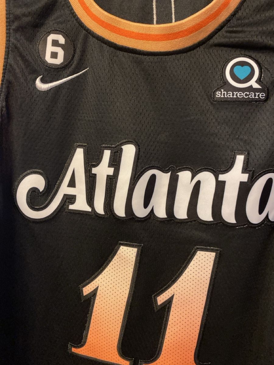 Nba Canottiere & Pantaloni: NBA Atlanta Hawks Nummer 11 Young Grösse 52 – Usato da sursee venduto da trilli-tralli 1
