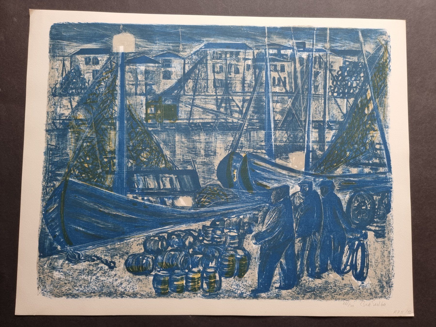 Grafica & Litografie: RIA EXEL RADIERUNG SIGNIERT NUMMERIERT – Usato da Gersau venduto da grafik-kunst