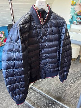 Moncler - Blouson bleu