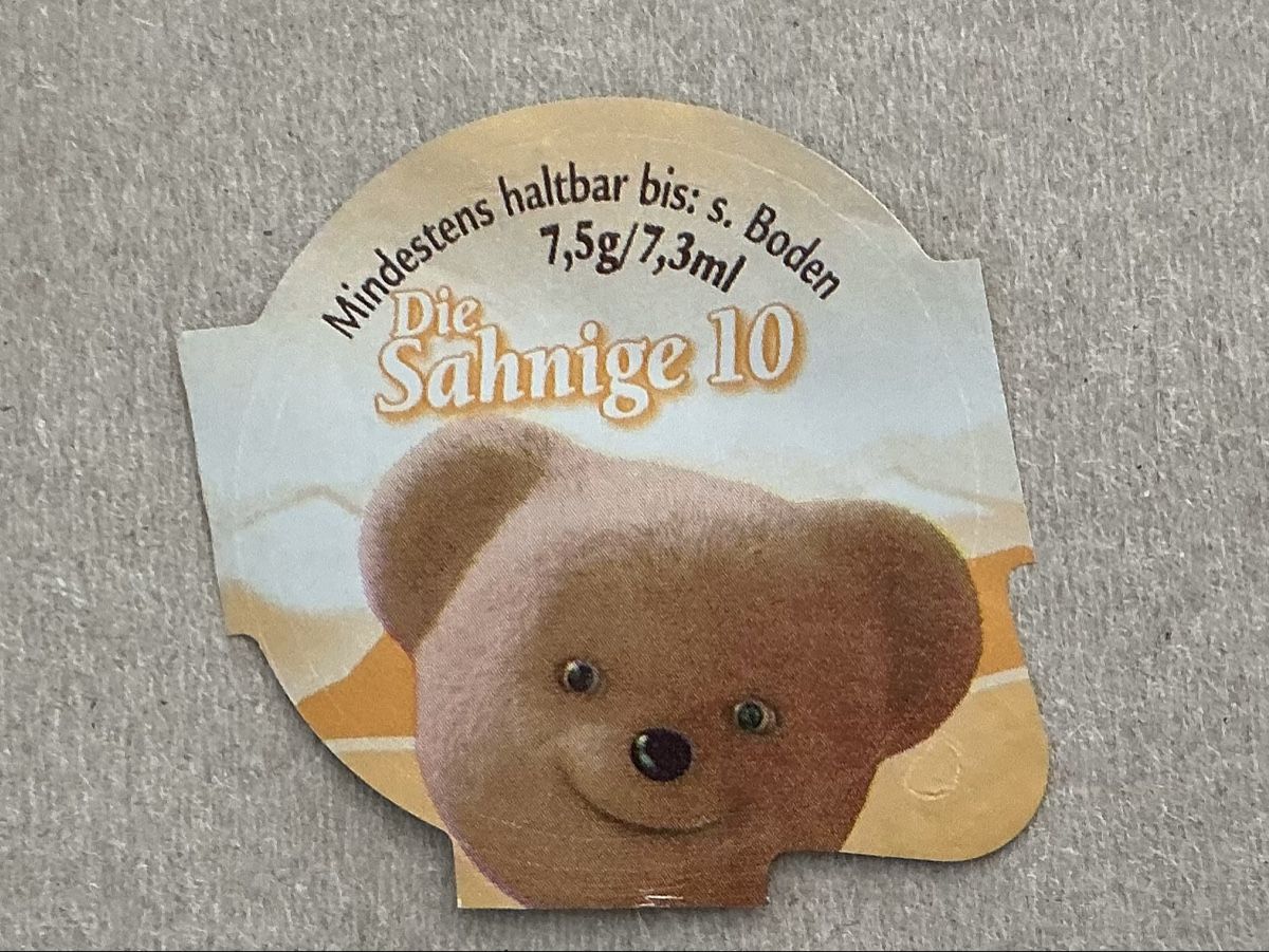 Coperchi dei cremini per caffè: D-128 C - BM Die Sahnige 10 – Usato da Allschwil venduto da gewuerznelke