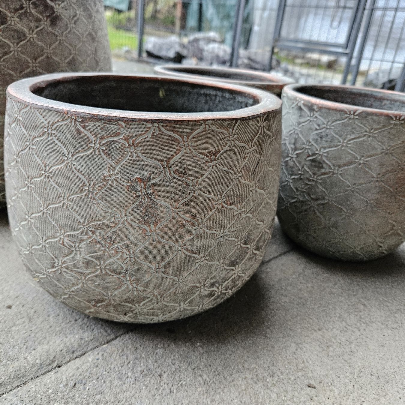 Vasi per fiori: 4 Übertöpfe selten gebraucht – Usato da pfaffhausen venduto da xani01 1
