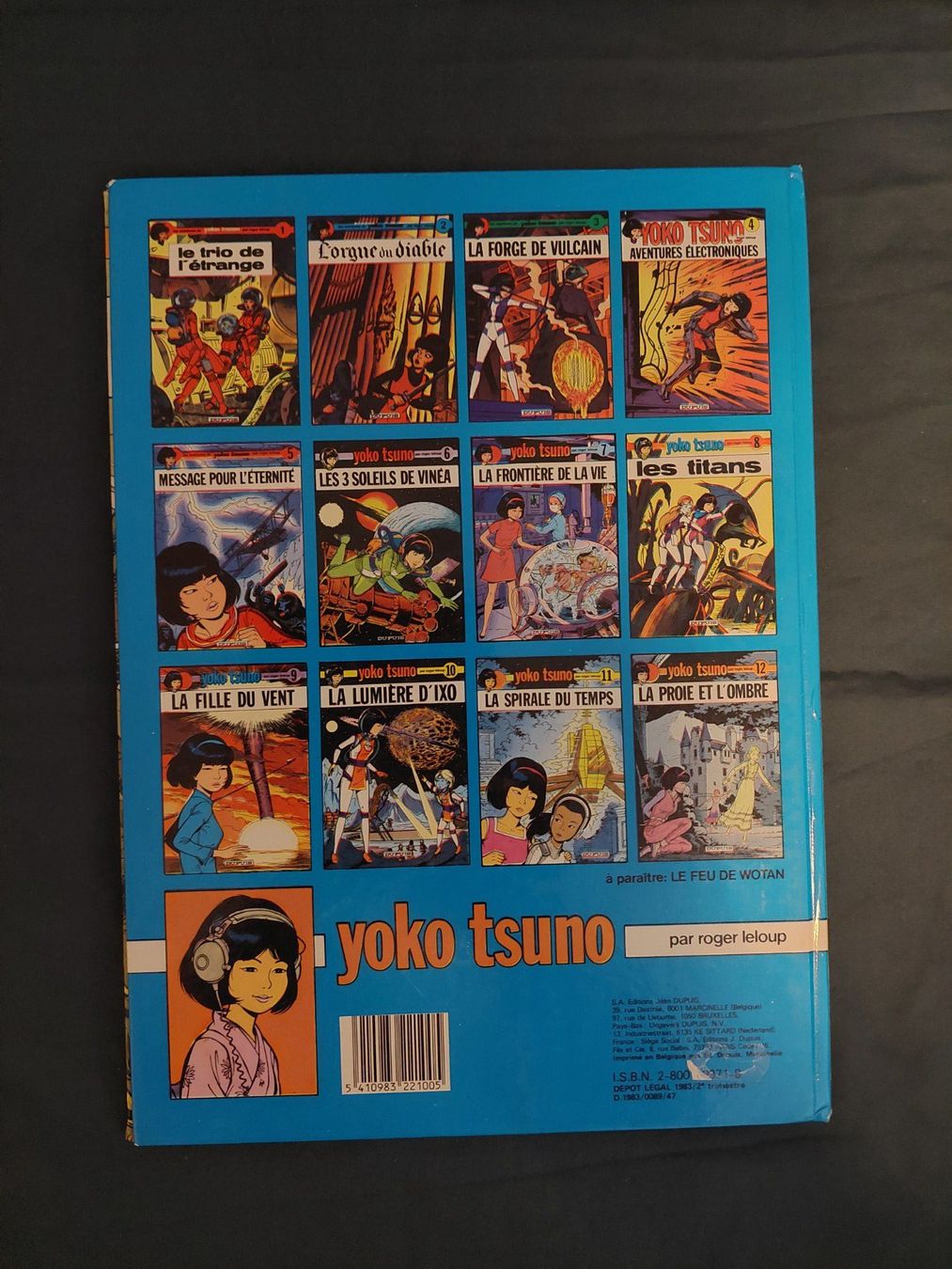 Fumetti: Yoko Tsuno Les Archanges de Vinea EO 1983 BE – Usato da Genève venduto da Blu_BD 1