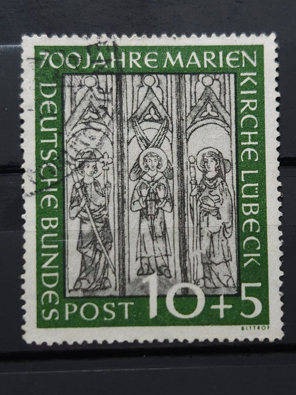 Alle Briefmarken: Marienkirche Mi-Nr.139 gestempelt 80 Fr – Gebraucht aus Kriens von Nidfeld45 1
