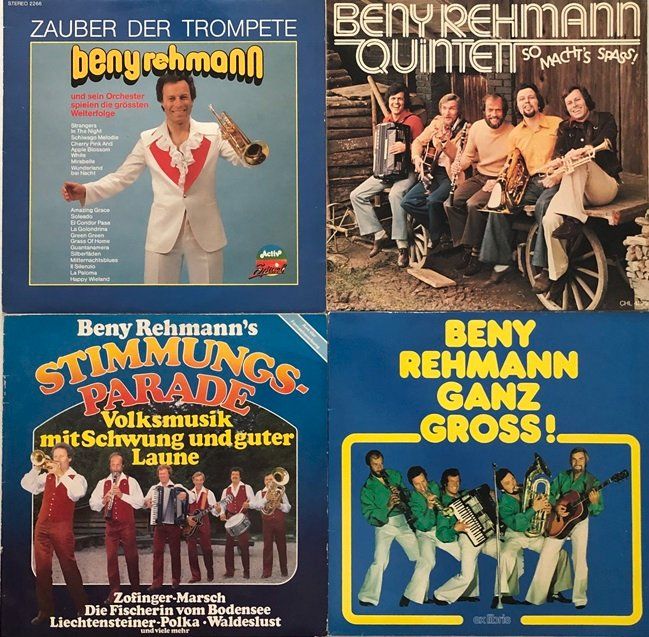 Dischi in vinile: 4x LP’s Beny Rehmann – Usato da Grüningen venduto da azulmarron