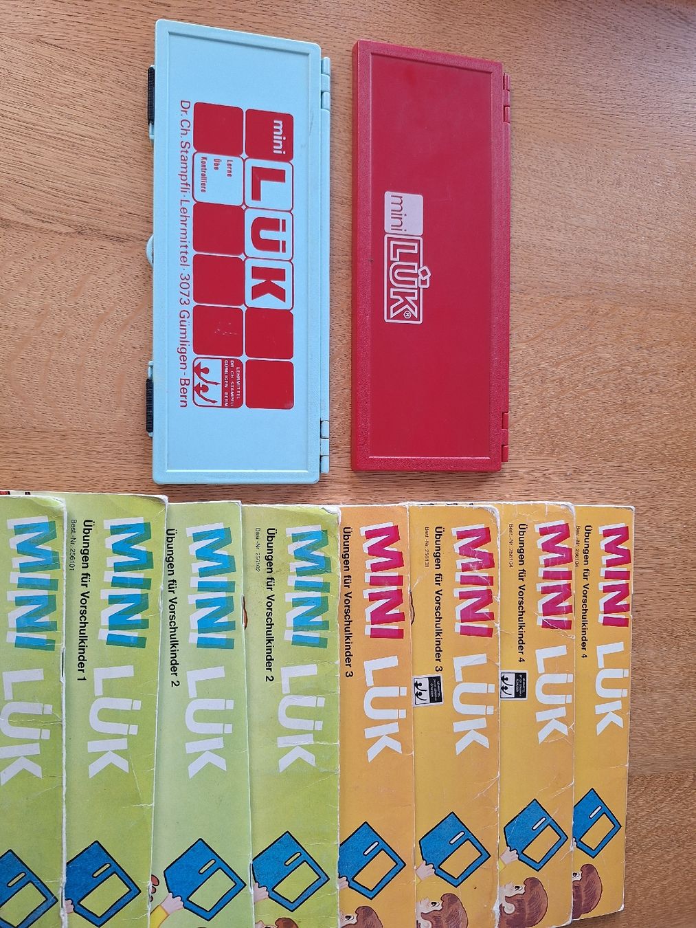 Giochi: MINI LÜK 4x2 Übungshefte  2x Klappboxen  – Usato da Sempach Station venduto da Feuersalamander69 4