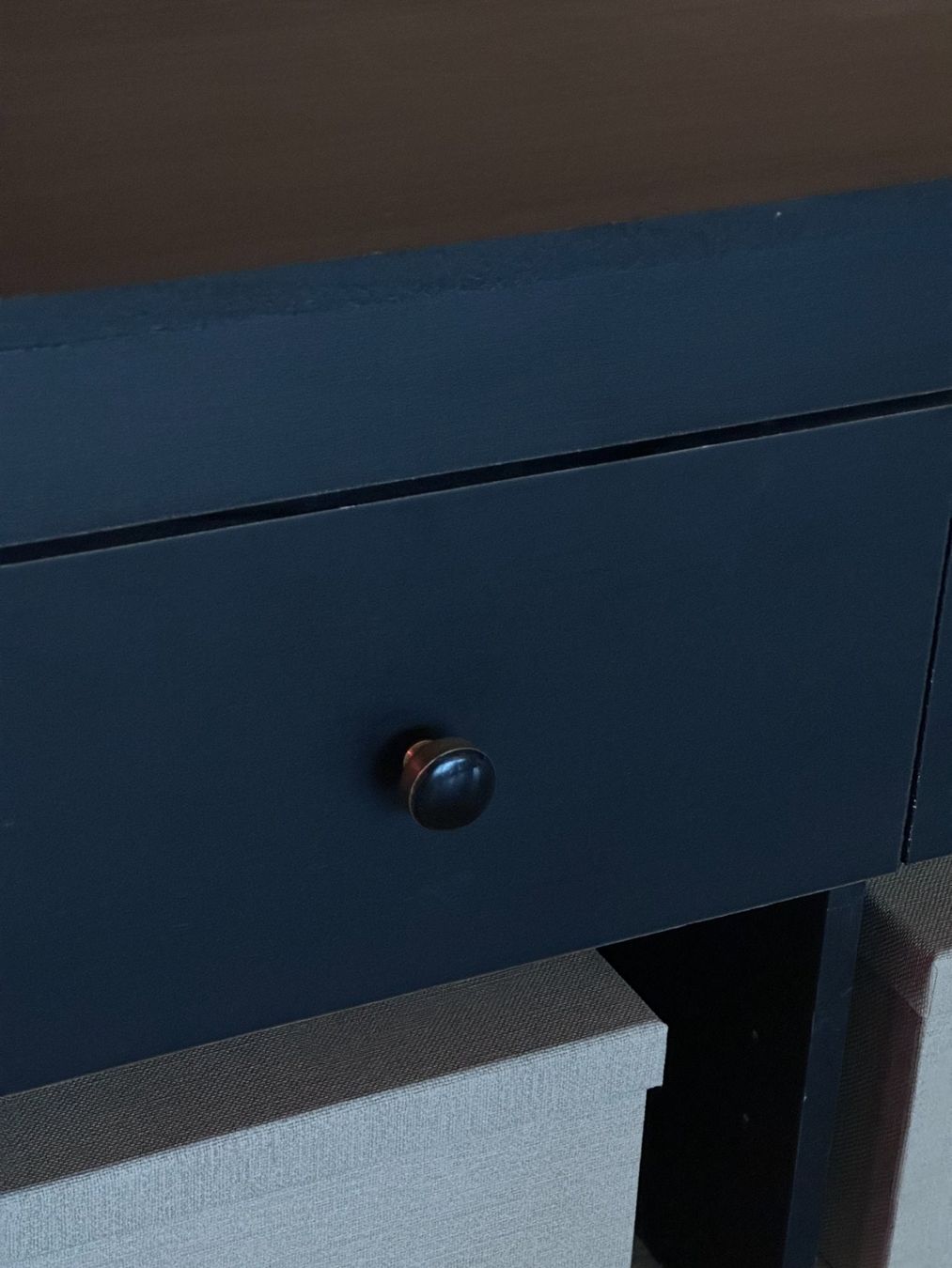 Cassettiere: Kommode / Sideboard / Konsole schwarz mit 3 Schubladen – Usato da Zürich venduto da user23467 2