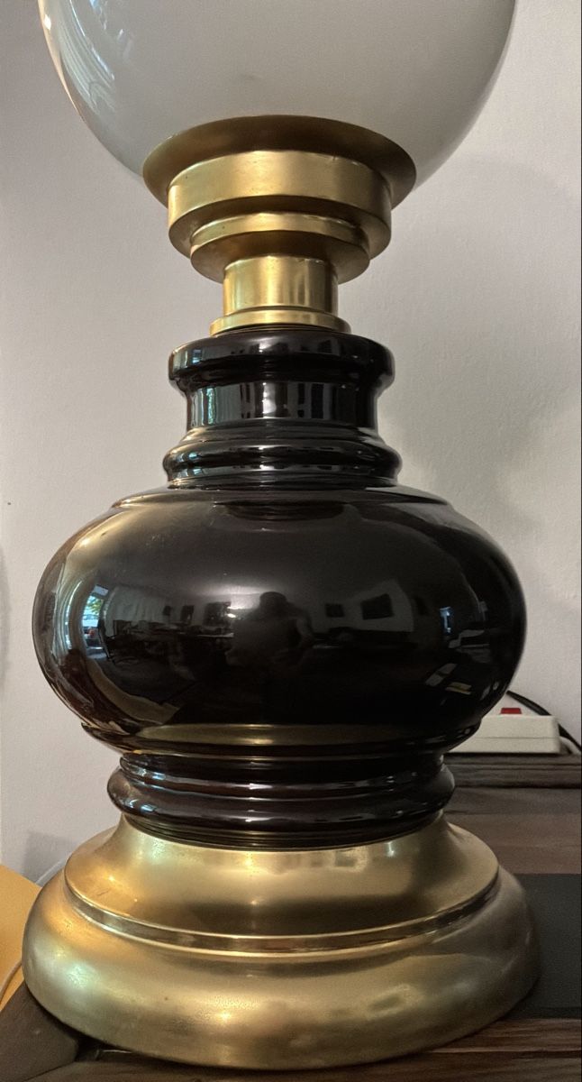 Lampade: Vintage-Tischlampe dimmbar – Usato da Basel venduto da Lithoklast 4