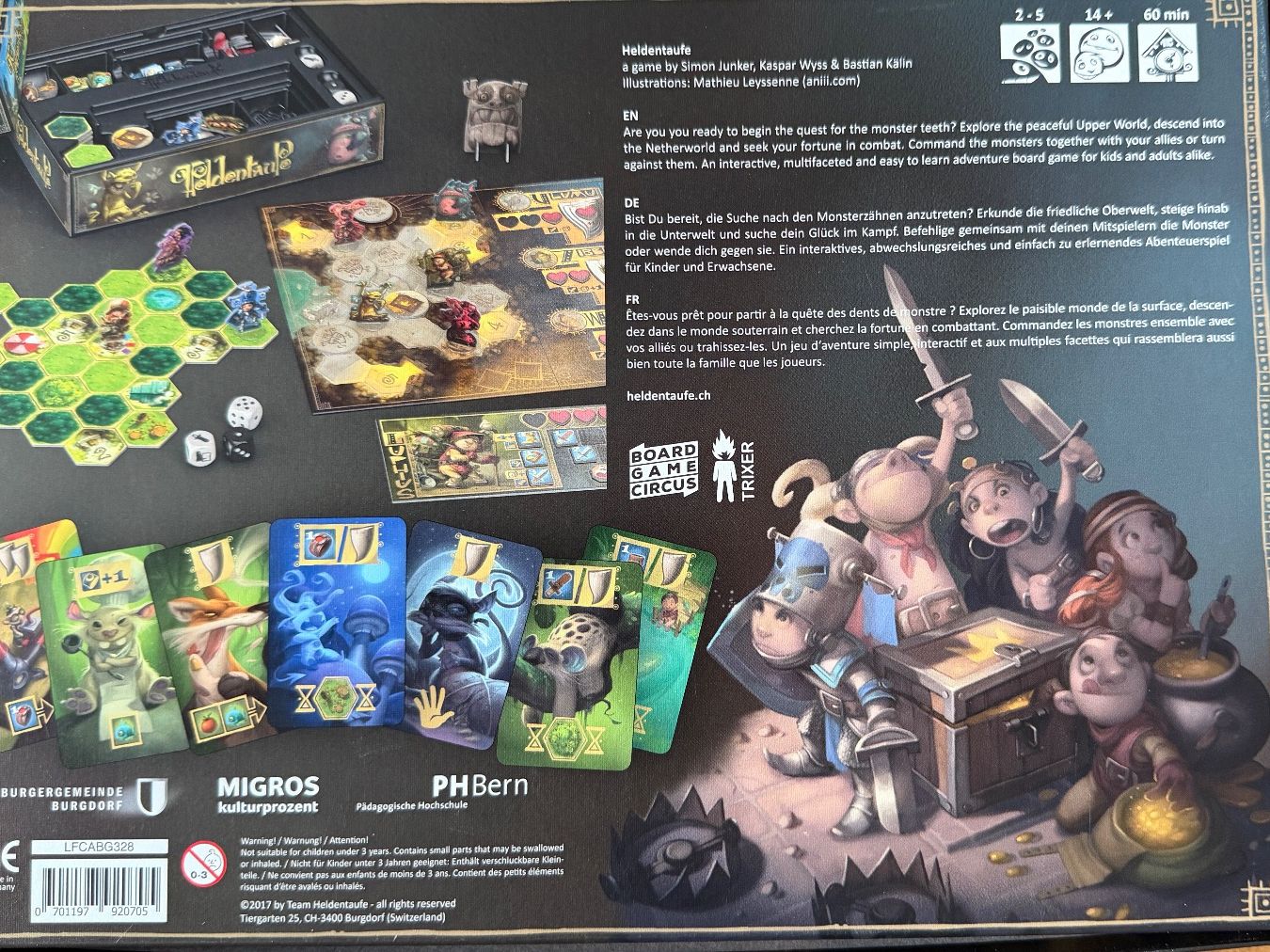 Spiele: Heldentaufe Brettspiel – Neu (gemäss Beschreibung) aus Schaffhausen von Bootes 1