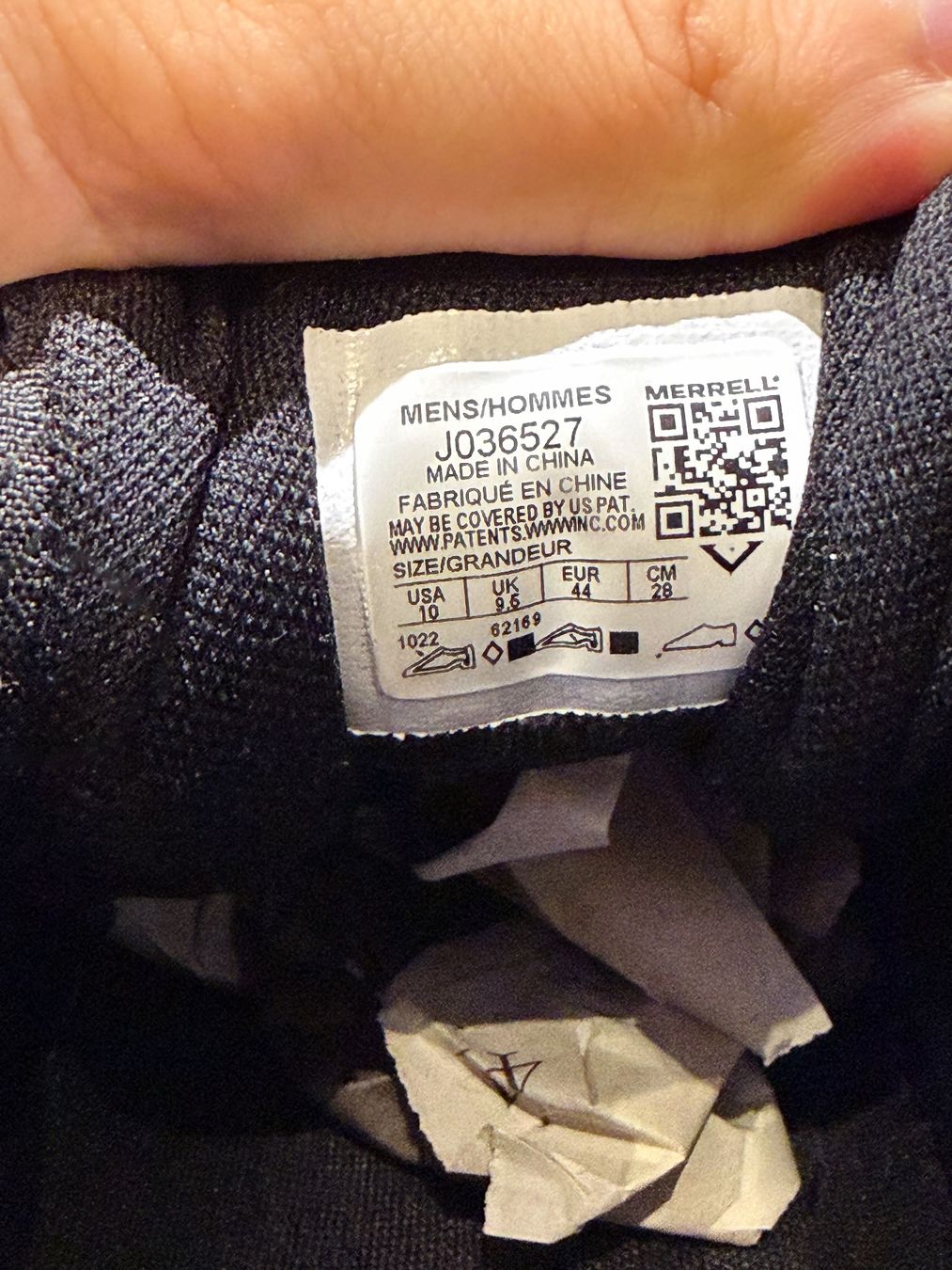 Merrell Scarpe da uomo: Merrell Gore-Tex Wanderschuhe Trekkingschuhe Schwarz Gr. 44 – Usato da Dietikon venduto da Angy94 5