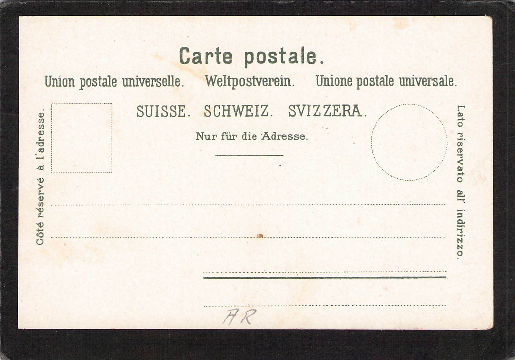 Cartoline postali: Gruss aus Trogen AR , Kirche – Usato da Reichenburg venduto da Pipo-67 1