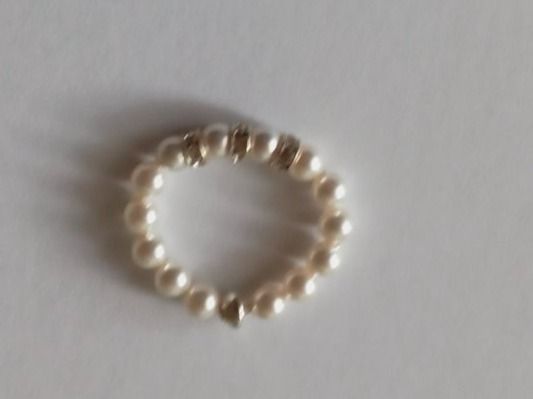 Swarovski Anelli: Swarovski Elastic-Band Fingerring Grösse 55 – Nuovo e nell'imballaggio originale da Winistorf venduto da acreativ2 2